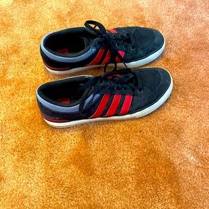 Black and red vintage adidas NEO Label